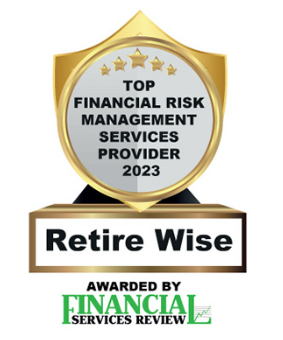 Retire Wise Named to Top 10 Financial Risk Management Services Providers (Financial Services Review) Image